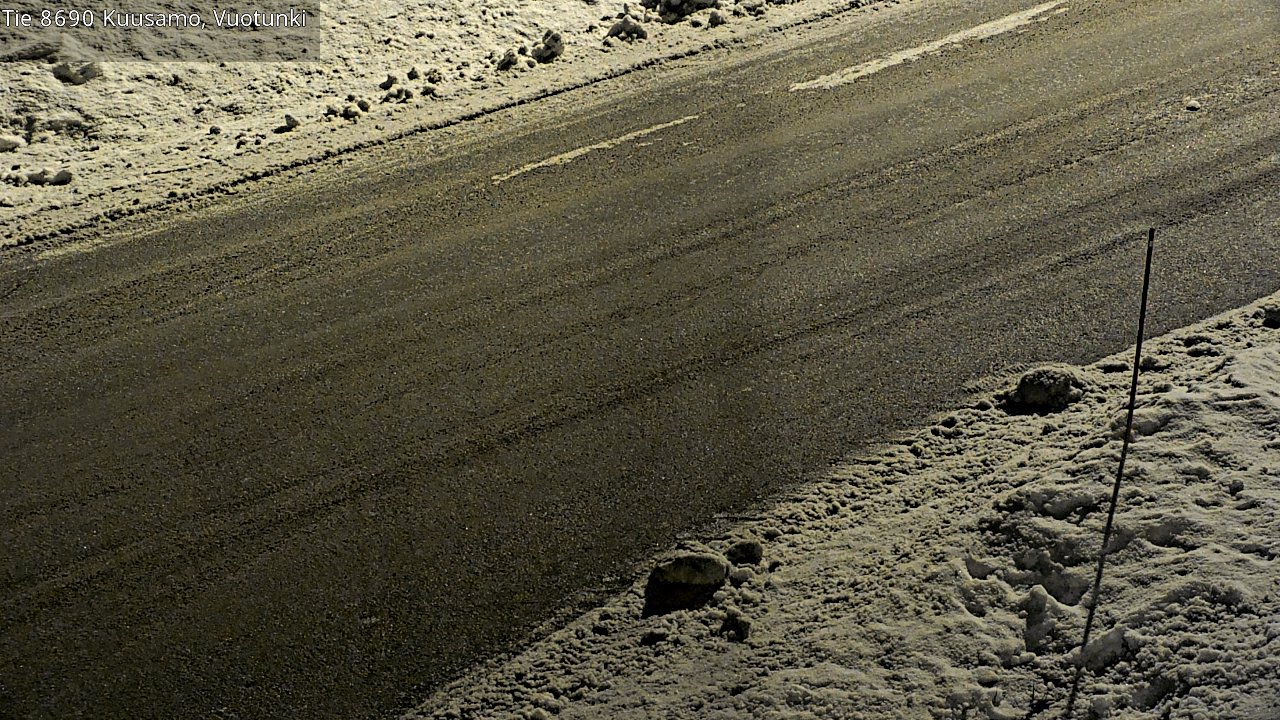 Kelikamerat Kuva Tie 8690 Kuusamo, Vuotunki, Kuusamo, Pohjois-Pohjanmaa