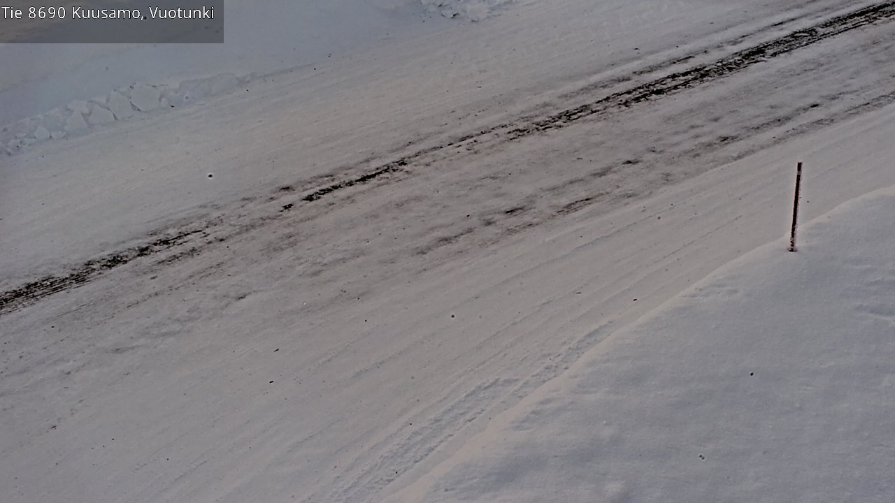 Kelikamerat Kuva Tie 8690 Kuusamo, Vuotunki, Kuusamo, Pohjois-Pohjanmaa