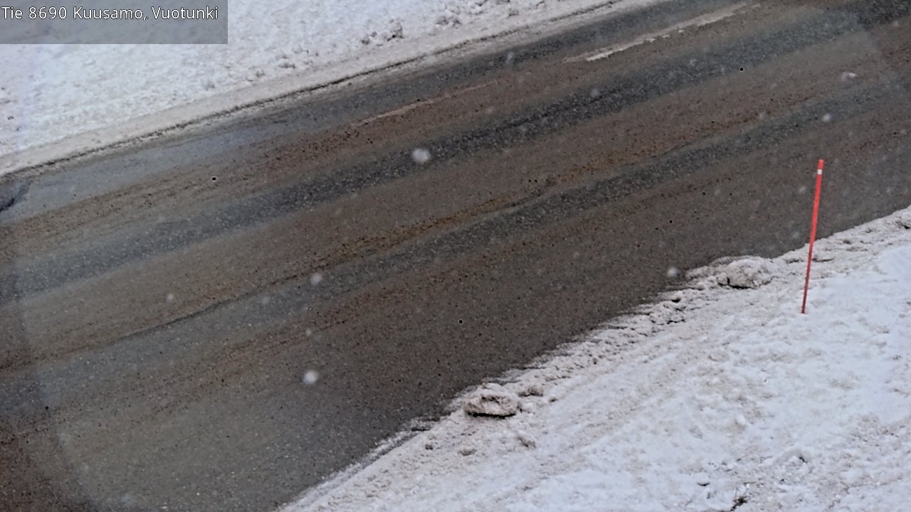 Kelikamerat Kuva Tie 8690 Kuusamo, Vuotunki, Kuusamo, Pohjois-Pohjanmaa