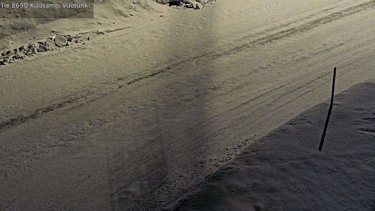 Kelikamerat Kuva Tie 8690 Kuusamo, Vuotunki, Kuusamo, Pohjois-Pohjanmaa