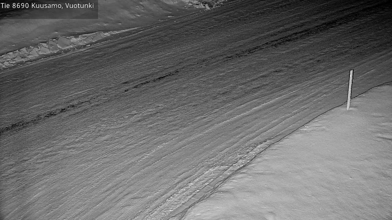 Kelikamerat Kuva Tie 8690 Kuusamo, Vuotunki, Kuusamo, Pohjois-Pohjanmaa