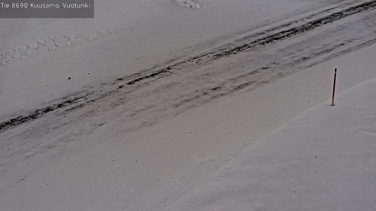 Kelikamerat Kuva Tie 8690 Kuusamo, Vuotunki, Kuusamo, Pohjois-Pohjanmaa