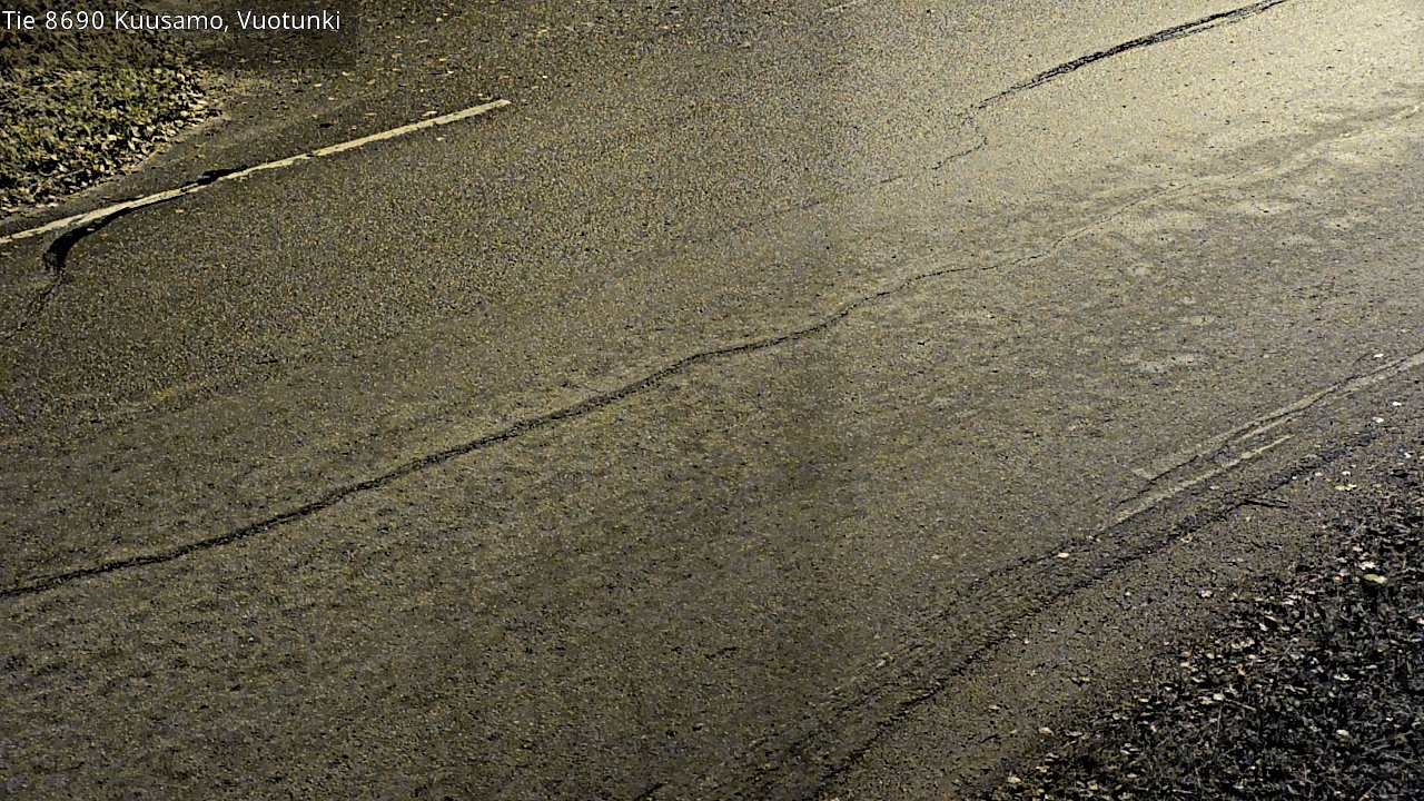 Weather Camera Image Road 8690 Kuusamo, Vuotunki, Kuusamo, Pohjois-Pohjanmaa