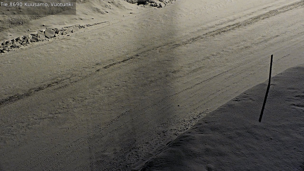 Kelikamerat Kuva Tie 8690 Kuusamo, Vuotunki, Kuusamo, Pohjois-Pohjanmaa