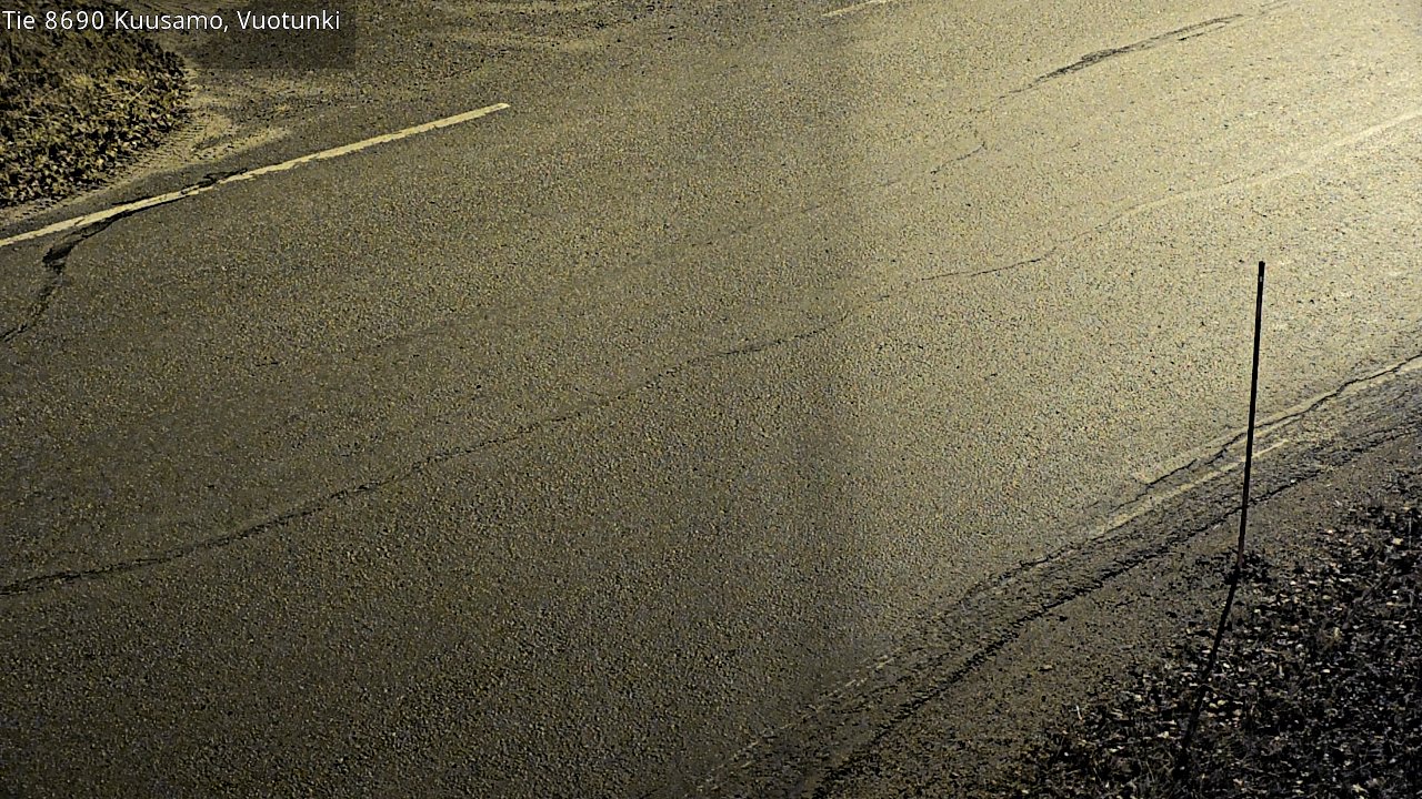 Kelikamerat Kuva Tie 8690 Kuusamo, Vuotunki, Kuusamo, Pohjois-Pohjanmaa