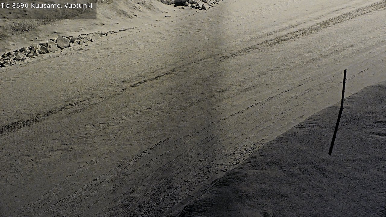 Kelikamerat Kuva Tie 8690 Kuusamo, Vuotunki, Kuusamo, Pohjois-Pohjanmaa