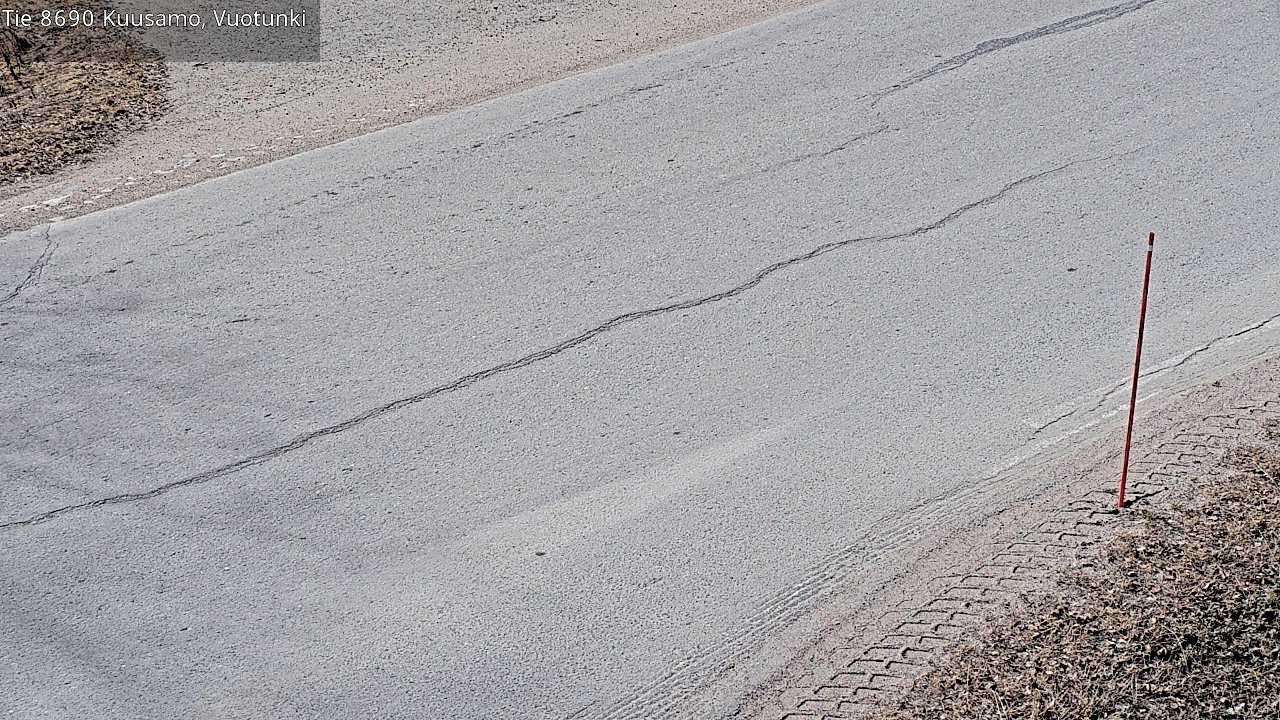 Weather Camera Image Väg 8690 Kuusamo, Vuotunki, Kuusamo, Pohjois-Pohjanmaa