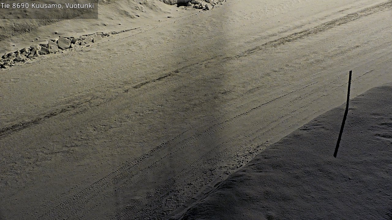 Kelikamerat Kuva Tie 8690 Kuusamo, Vuotunki, Kuusamo, Pohjois-Pohjanmaa