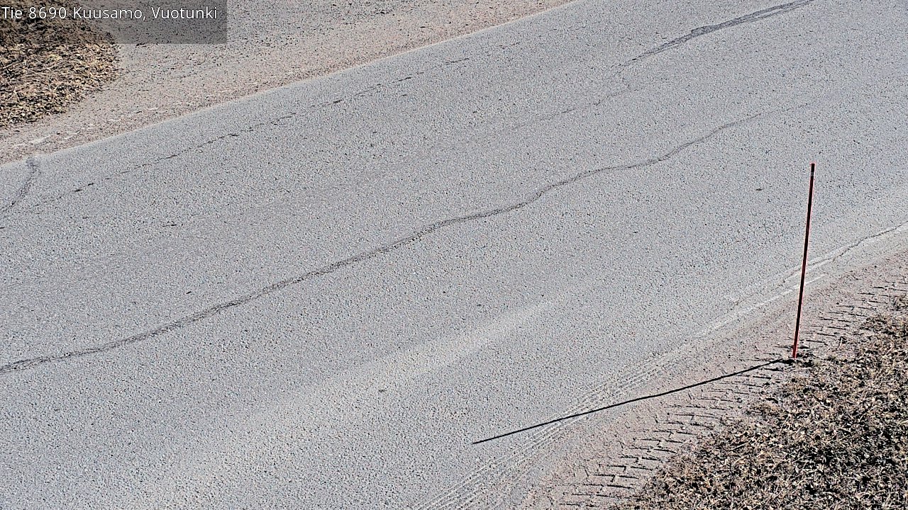 Weather Camera Image Väg 8690 Kuusamo, Vuotunki, Kuusamo, Pohjois-Pohjanmaa