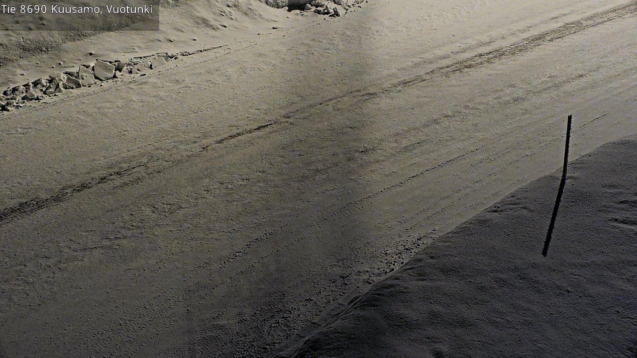 Kelikamerat Kuva Tie 8690 Kuusamo, Vuotunki, Kuusamo, Pohjois-Pohjanmaa