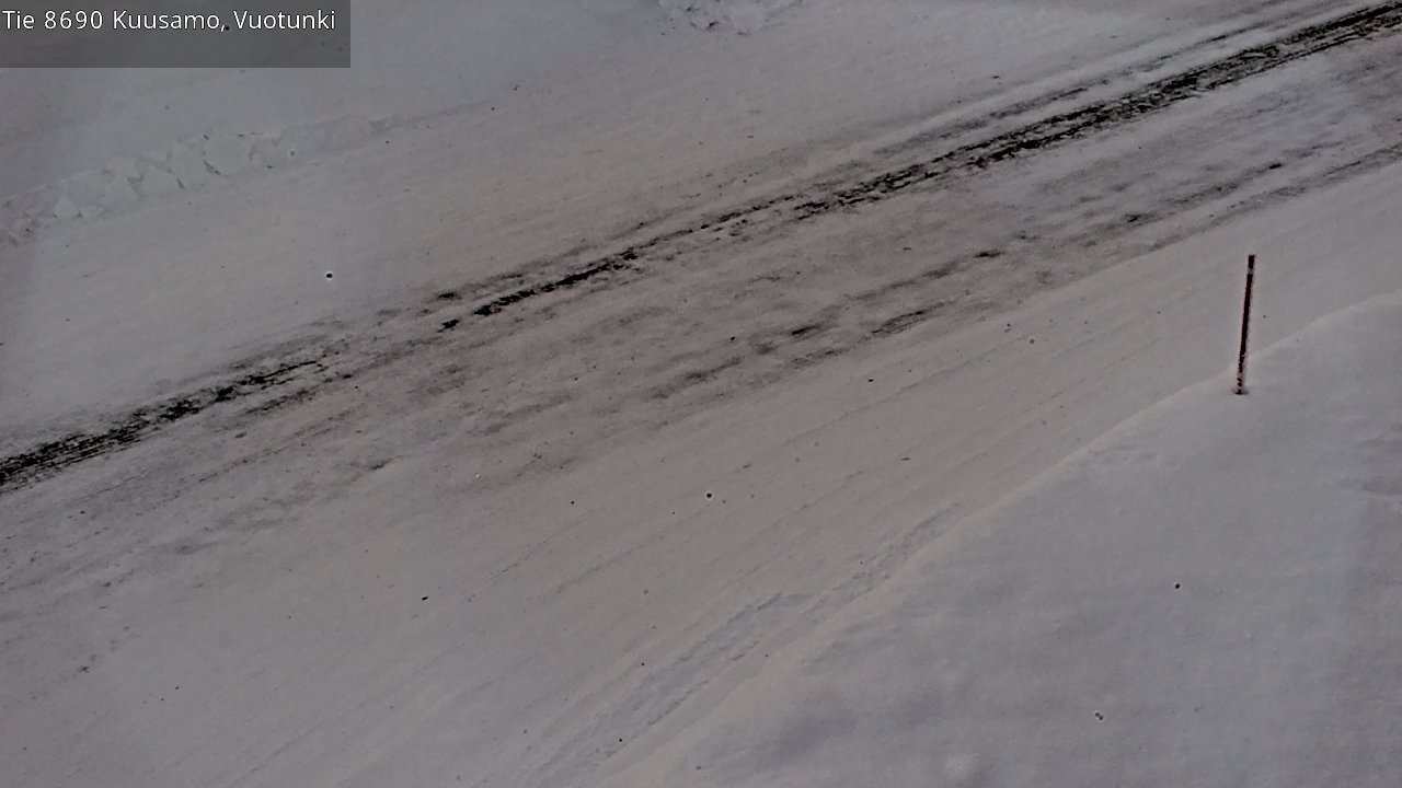 Kelikamerat Kuva Tie 8690 Kuusamo, Vuotunki, Kuusamo, Pohjois-Pohjanmaa