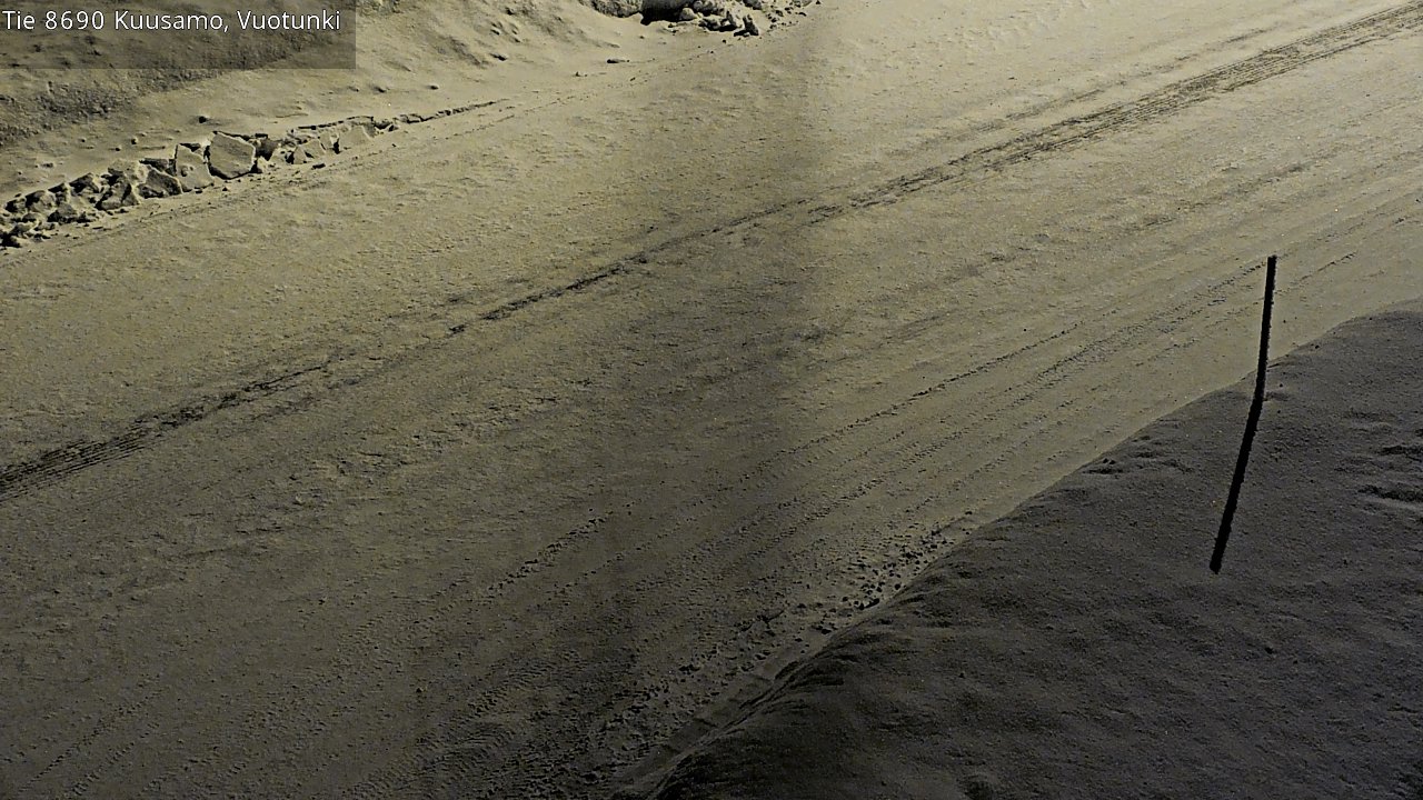 Kelikamerat Kuva Tie 8690 Kuusamo, Vuotunki, Kuusamo, Pohjois-Pohjanmaa