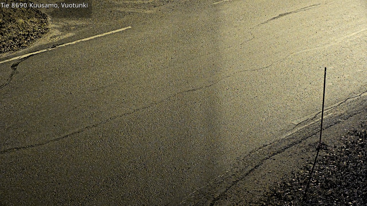 Kelikamerat Kuva Tie 8690 Kuusamo, Vuotunki, Kuusamo, Pohjois-Pohjanmaa