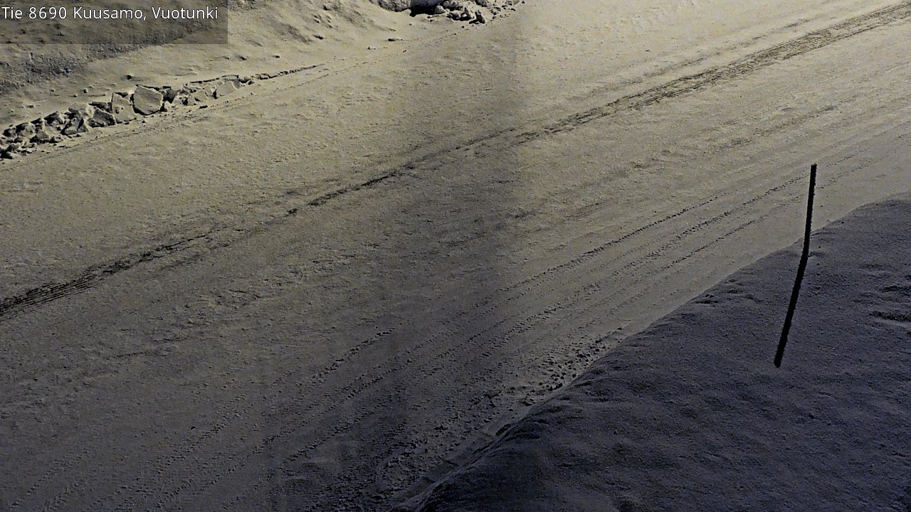 Kelikamerat Kuva Tie 8690 Kuusamo, Vuotunki, Kuusamo, Pohjois-Pohjanmaa