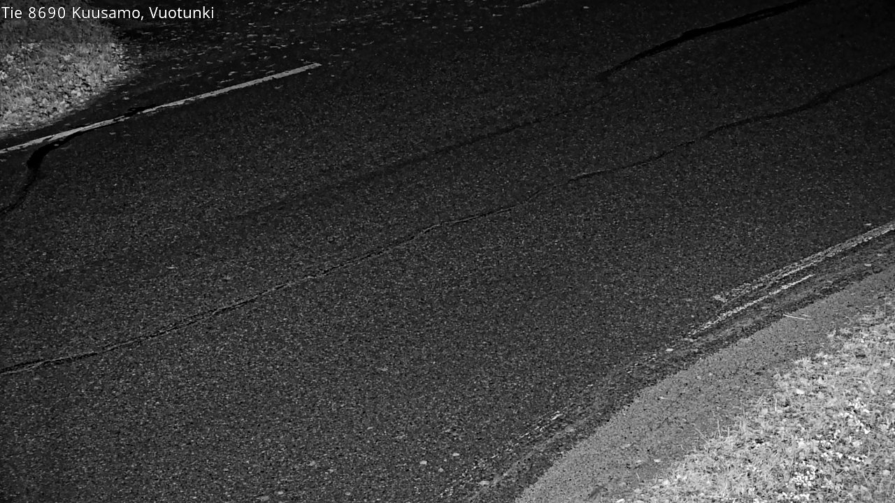Weather Camera Image Road 8690 Kuusamo, Vuotunki, Kuusamo, Pohjois-Pohjanmaa
