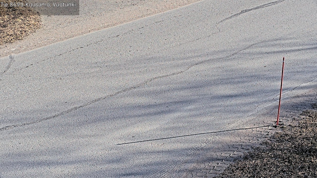 Weather Camera Image Väg 8690 Kuusamo, Vuotunki, Kuusamo, Pohjois-Pohjanmaa