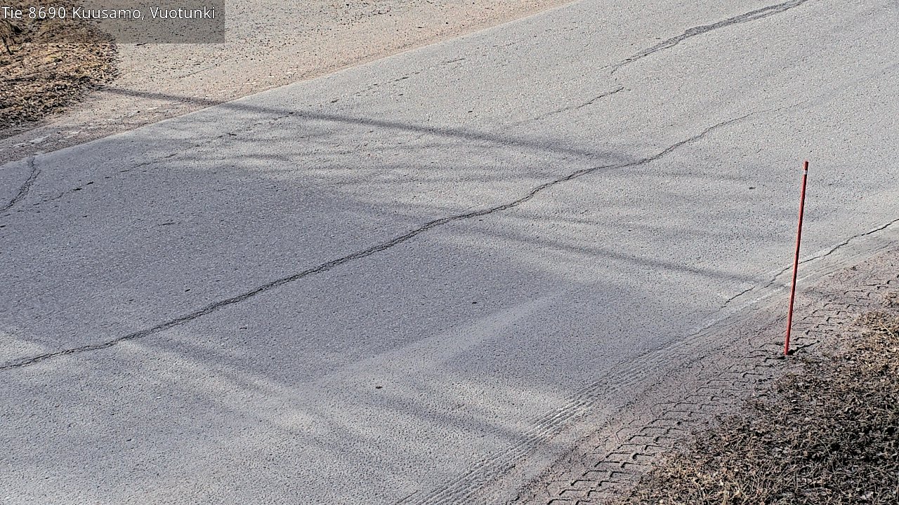 Weather Camera Image Väg 8690 Kuusamo, Vuotunki, Kuusamo, Pohjois-Pohjanmaa