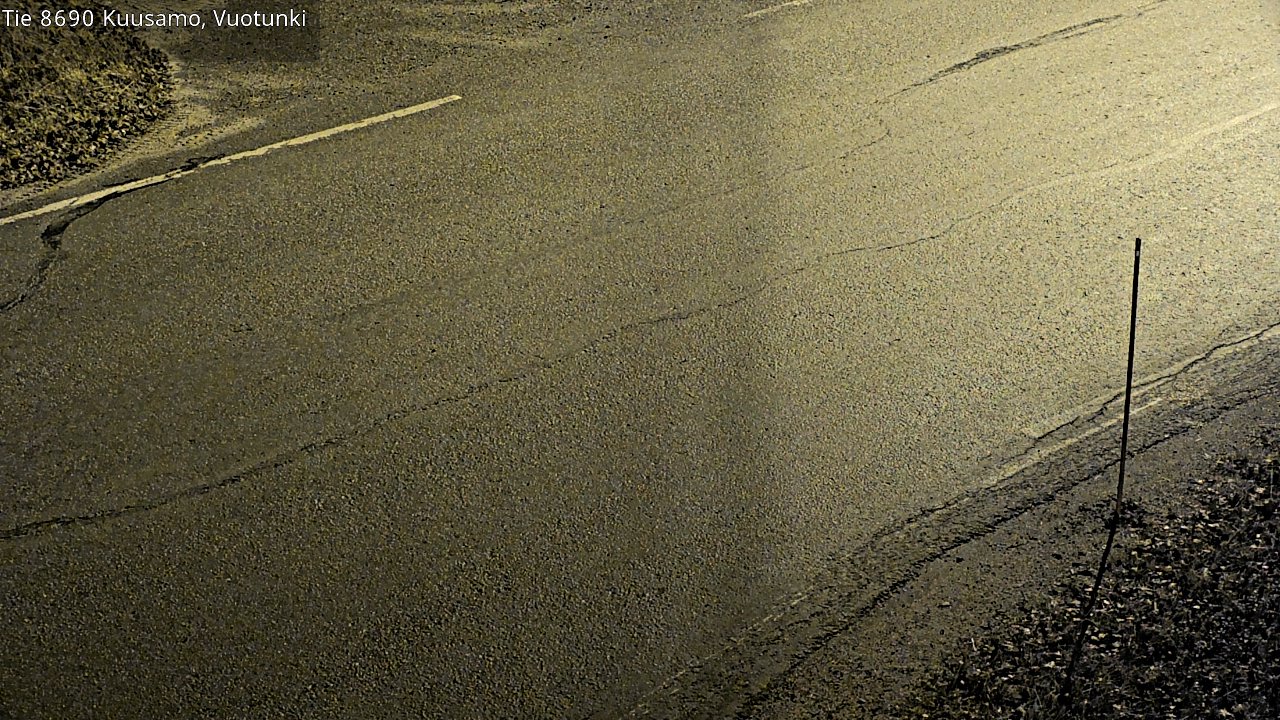 Kelikamerat Kuva Tie 8690 Kuusamo, Vuotunki, Kuusamo, Pohjois-Pohjanmaa