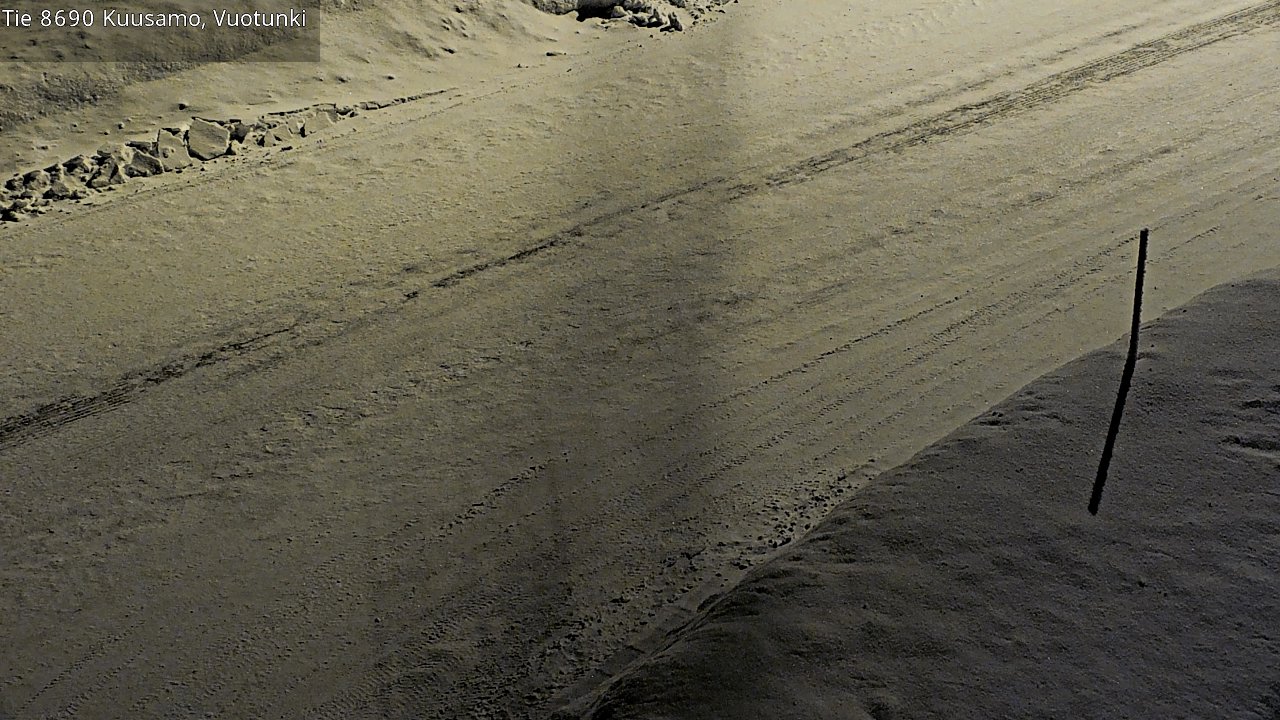 Kelikamerat Kuva Tie 8690 Kuusamo, Vuotunki, Kuusamo, Pohjois-Pohjanmaa