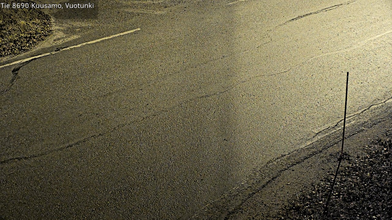 Kelikamerat Kuva Tie 8690 Kuusamo, Vuotunki, Kuusamo, Pohjois-Pohjanmaa