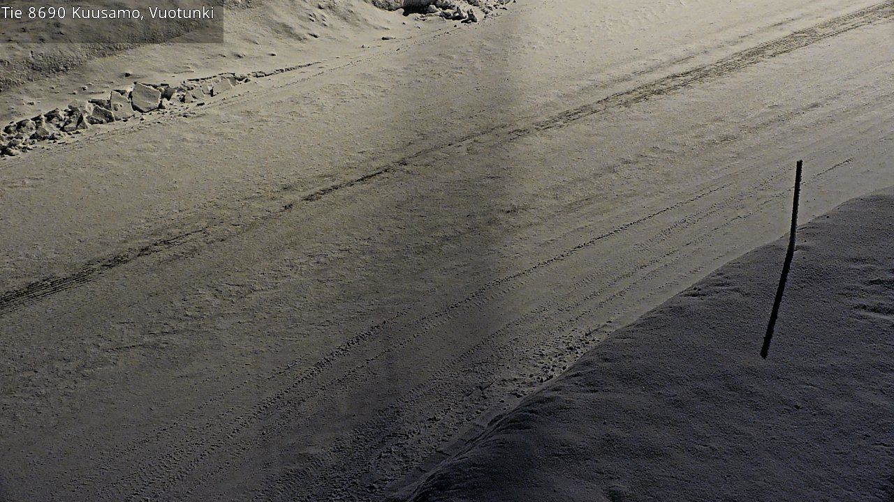 Kelikamerat Kuva Tie 8690 Kuusamo, Vuotunki, Kuusamo, Pohjois-Pohjanmaa