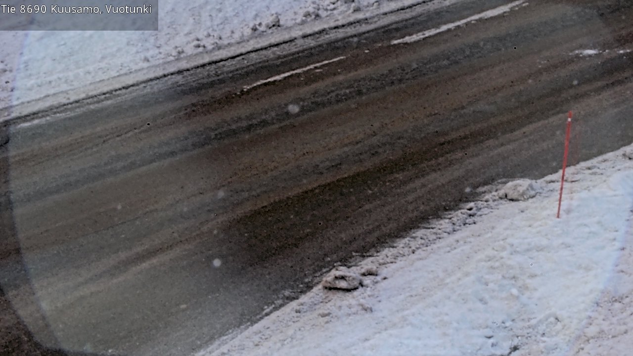 Kelikamerat Kuva Tie 8690 Kuusamo, Vuotunki, Kuusamo, Pohjois-Pohjanmaa