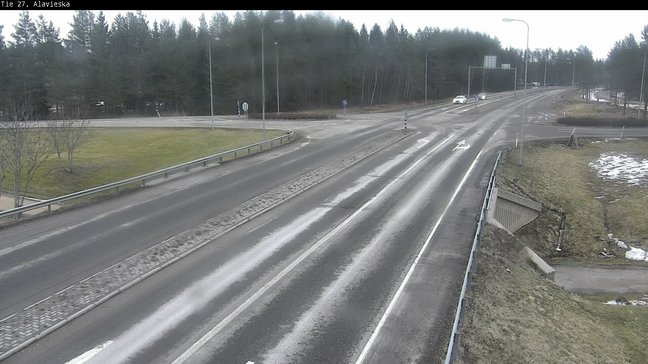 Weather Camera Image Väg 27 Alavieska, Ylivieska, Pohjois-Pohjanmaa