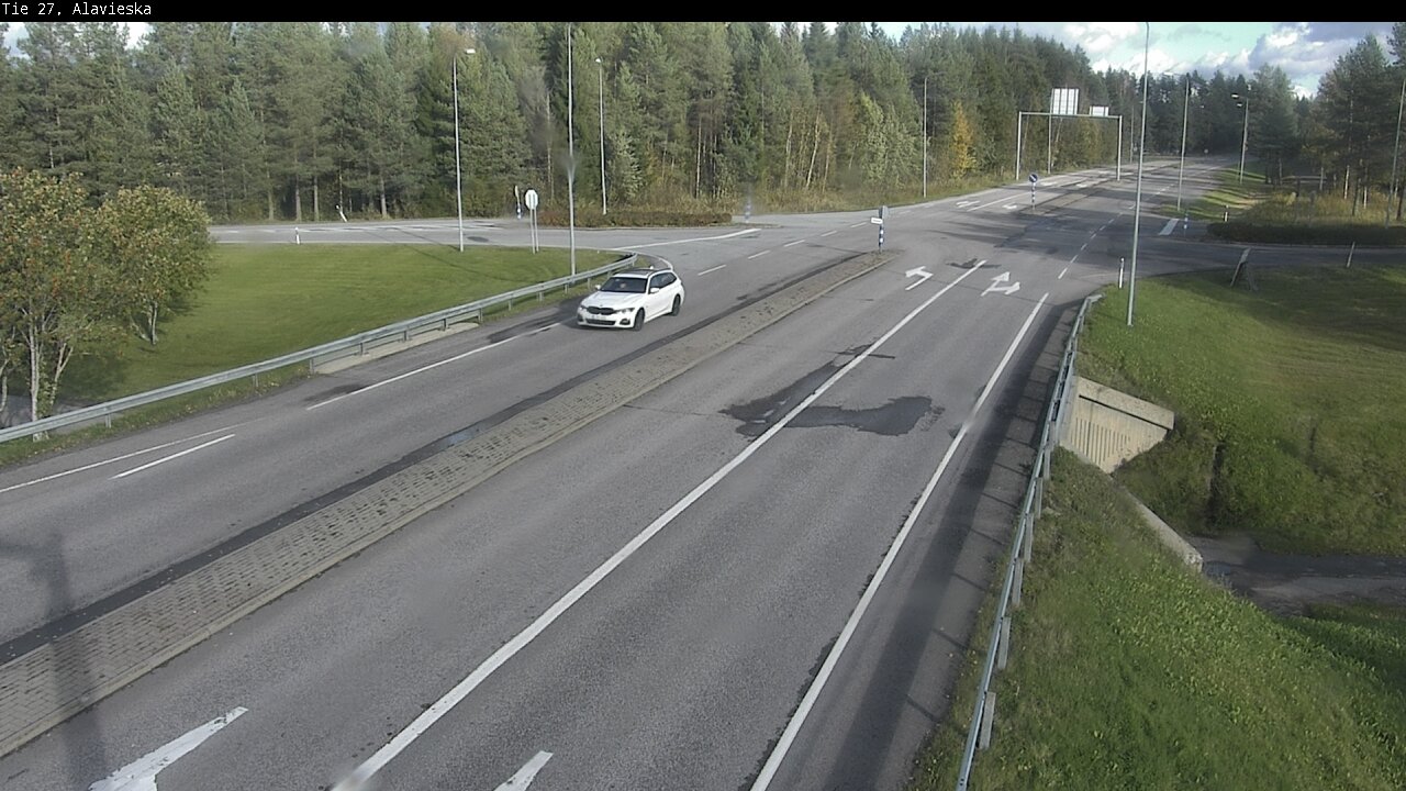 Weather Camera Image Väg 27 Alavieska, Ylivieska, Pohjois-Pohjanmaa