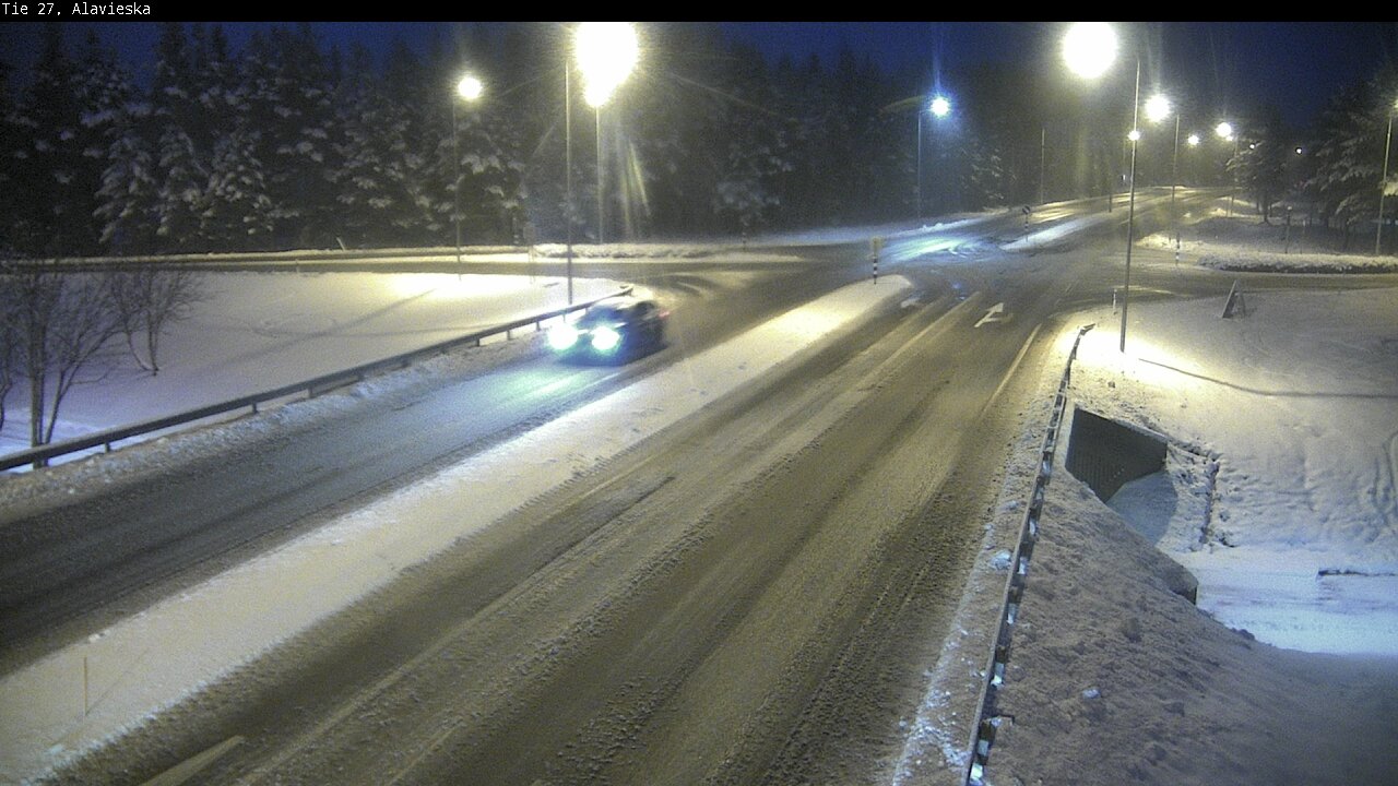 Weather Camera Image Road 27 Alavieska, Ylivieska, Pohjois-Pohjanmaa