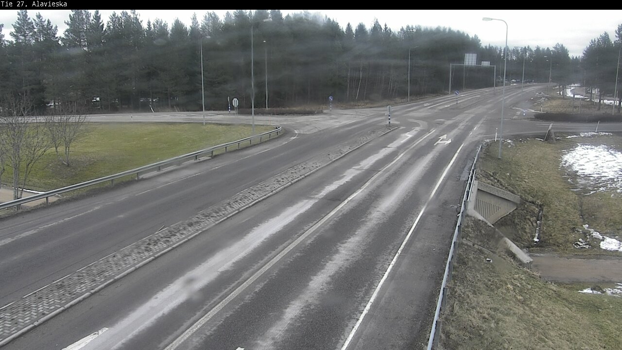 Weather Camera Image Väg 27 Alavieska, Ylivieska, Pohjois-Pohjanmaa