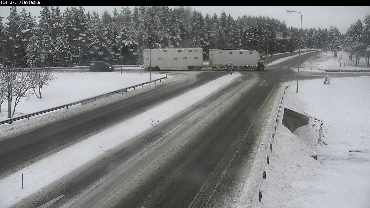 Weather Camera Image Road 27 Alavieska, Ylivieska, Pohjois-Pohjanmaa