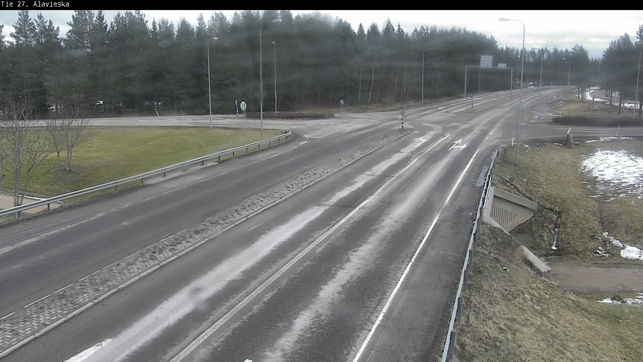 Weather Camera Image Väg 27 Alavieska, Ylivieska, Pohjois-Pohjanmaa