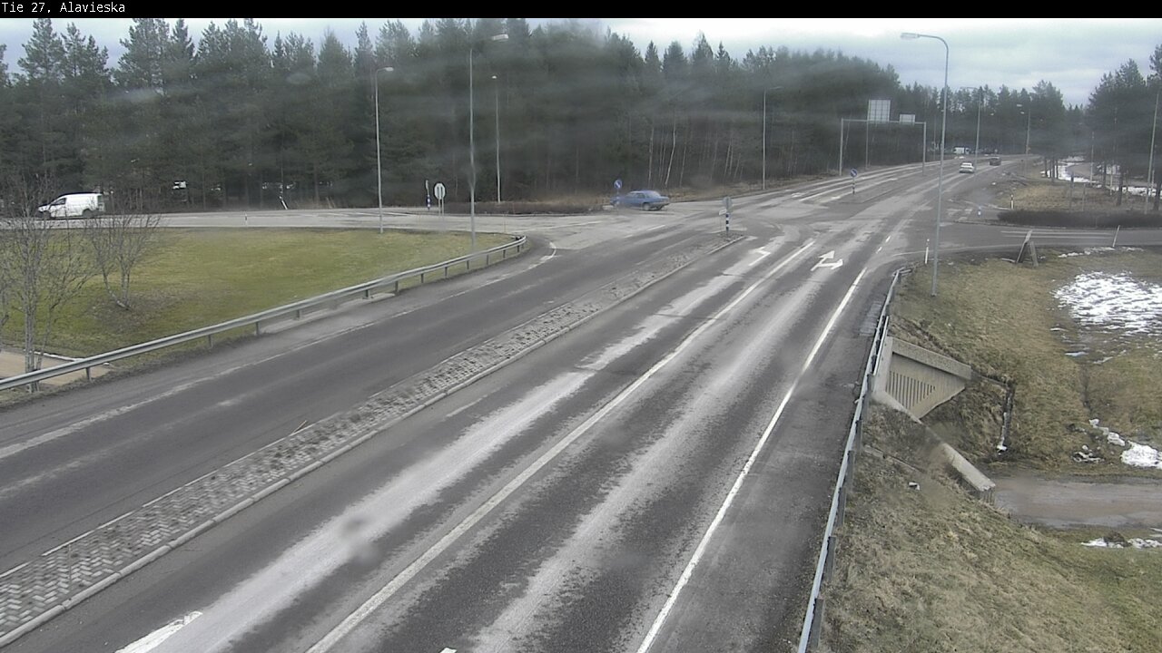 Weather Camera Image Väg 27 Alavieska, Ylivieska, Pohjois-Pohjanmaa