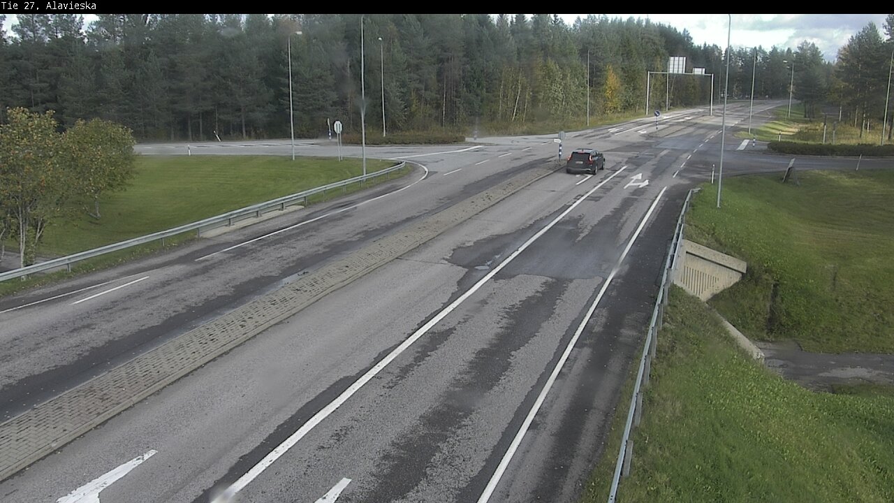 Weather Camera Image Väg 27 Alavieska, Ylivieska, Pohjois-Pohjanmaa
