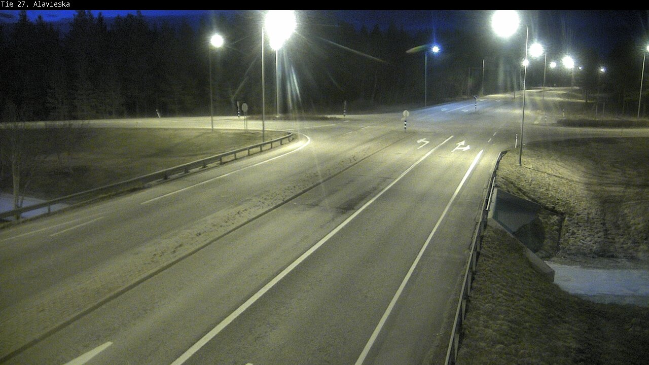 Weather Camera Image Väg 27 Alavieska, Ylivieska, Pohjois-Pohjanmaa
