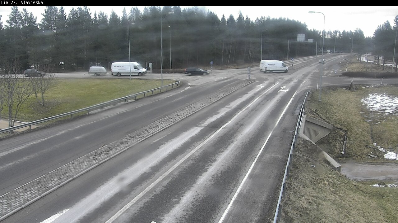 Weather Camera Image Väg 27 Alavieska, Ylivieska, Pohjois-Pohjanmaa