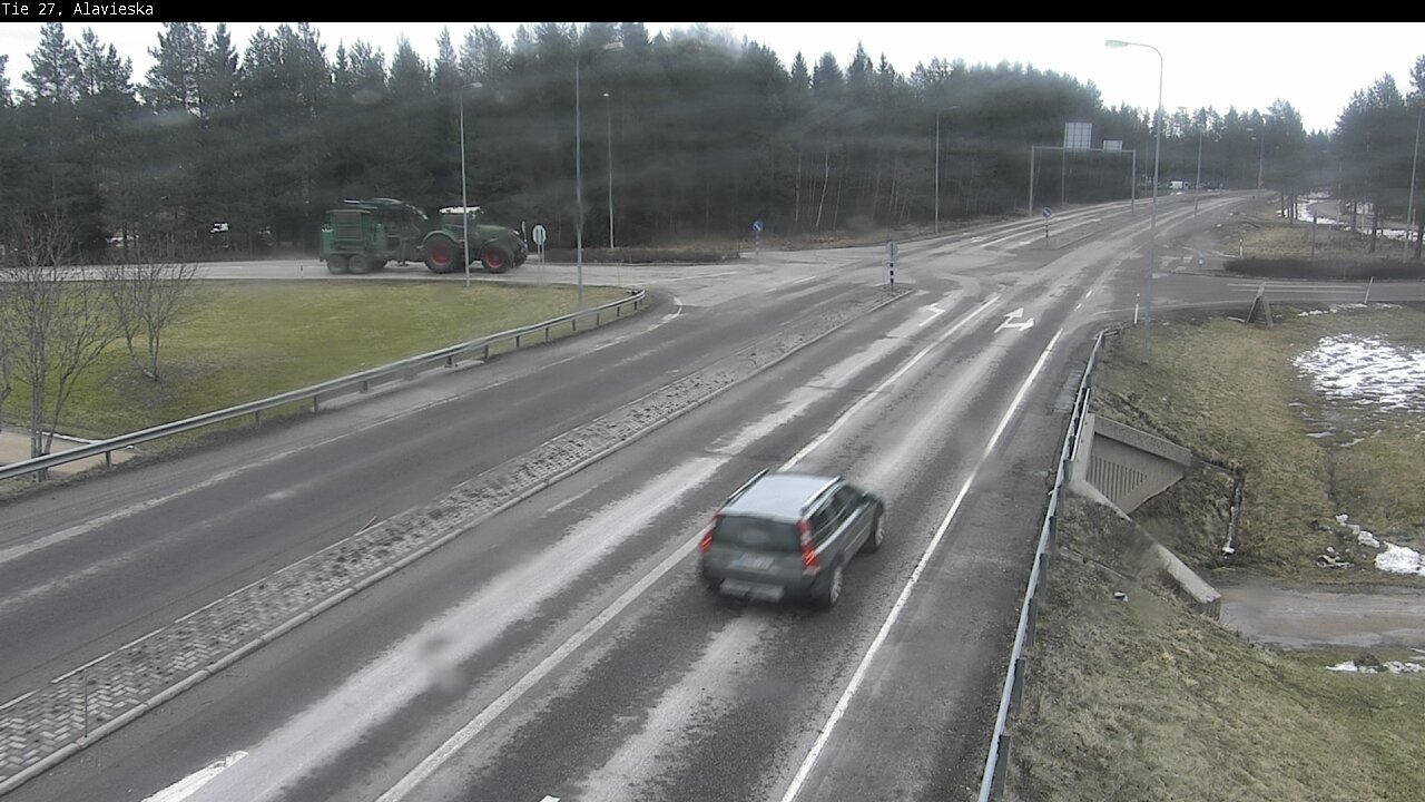 Weather Camera Image Väg 27 Alavieska, Ylivieska, Pohjois-Pohjanmaa