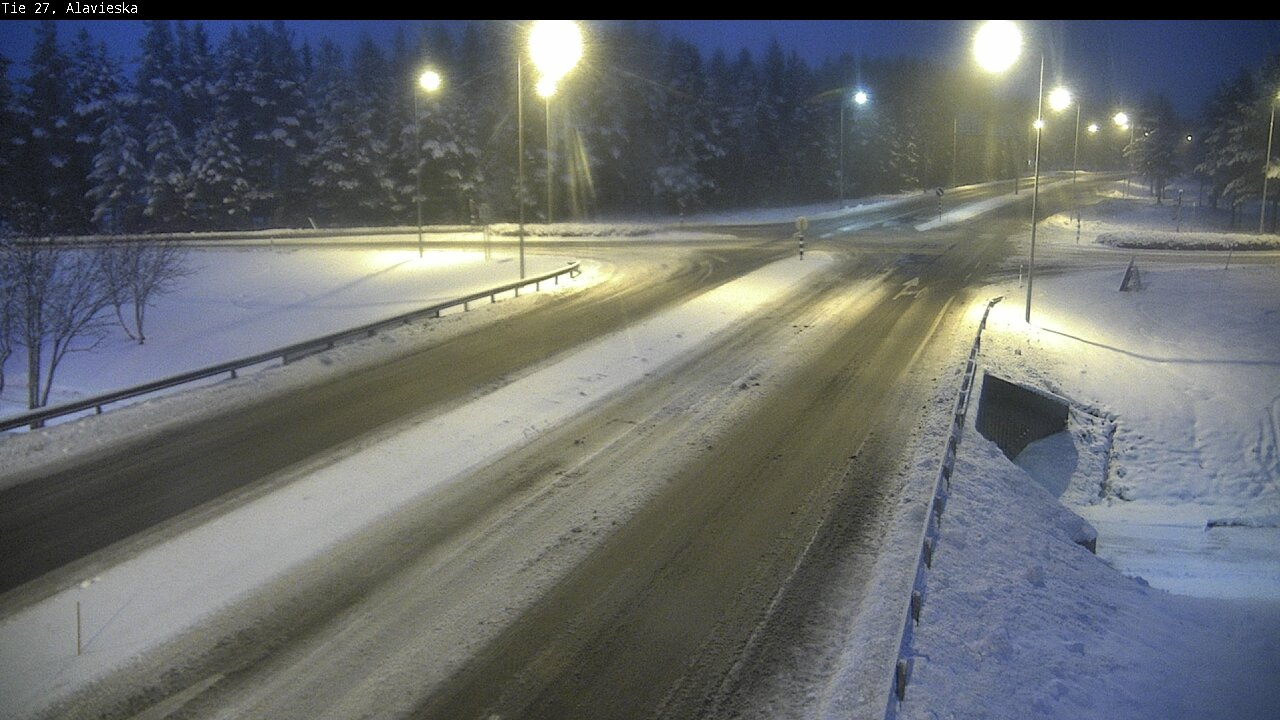 Weather Camera Image Road 27 Alavieska, Ylivieska, Pohjois-Pohjanmaa
