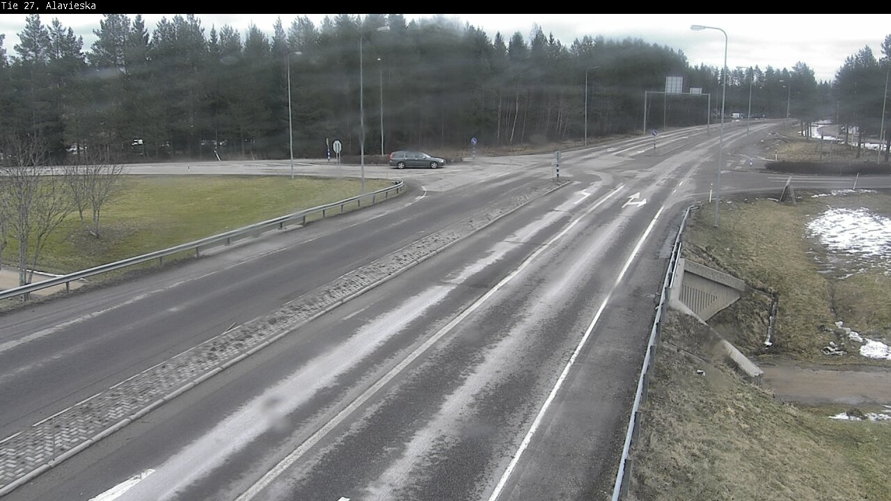 Weather Camera Image Väg 27 Alavieska, Ylivieska, Pohjois-Pohjanmaa
