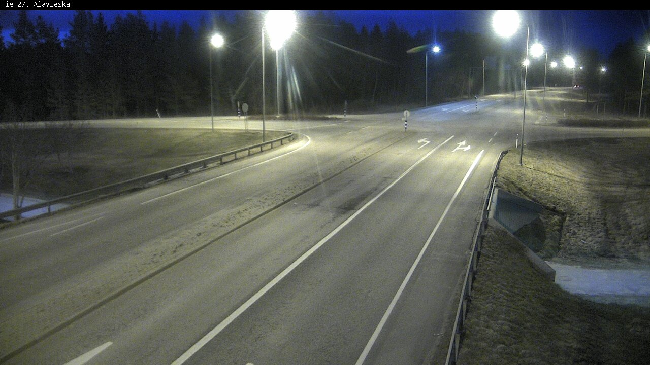 Weather Camera Image Road 27 Alavieska, Ylivieska, Pohjois-Pohjanmaa