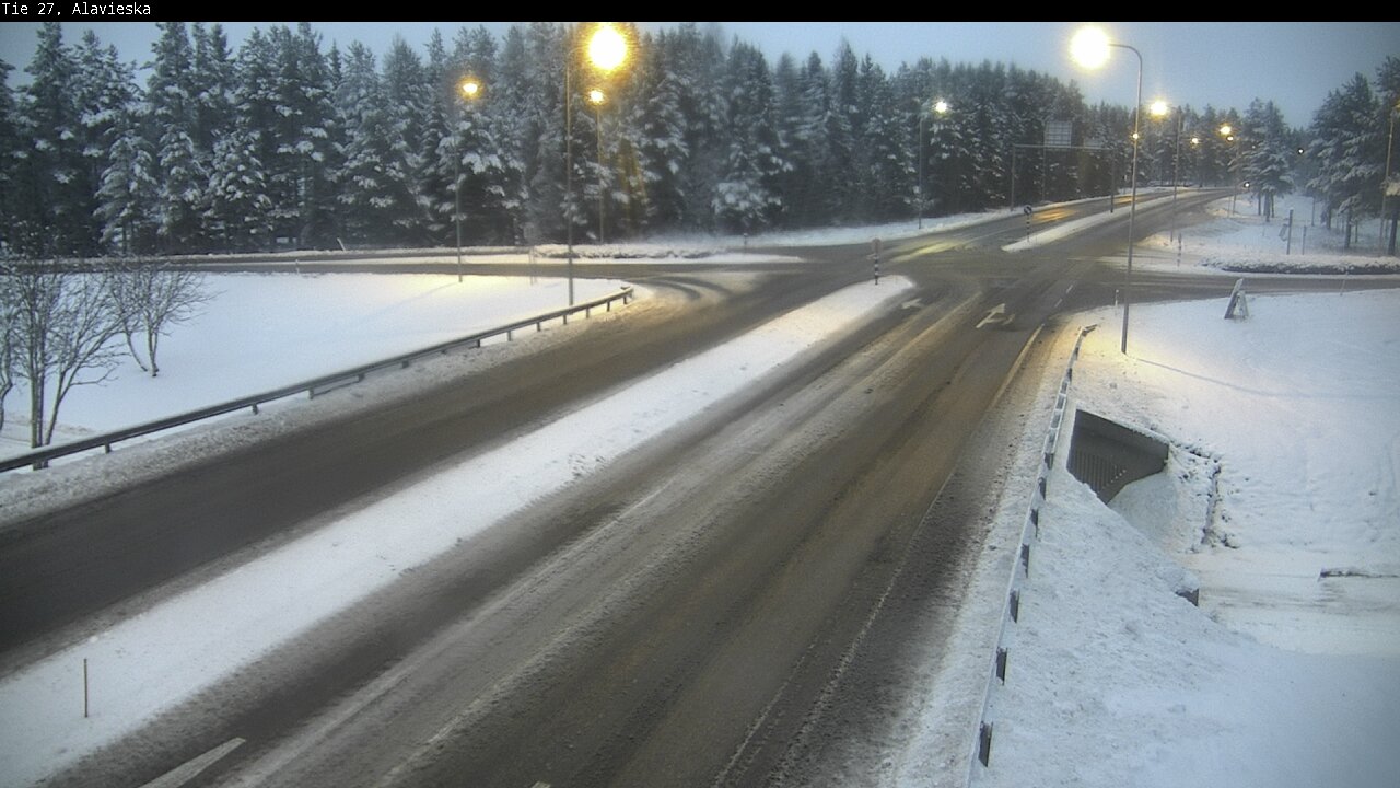 Weather Camera Image Road 27 Alavieska, Ylivieska, Pohjois-Pohjanmaa