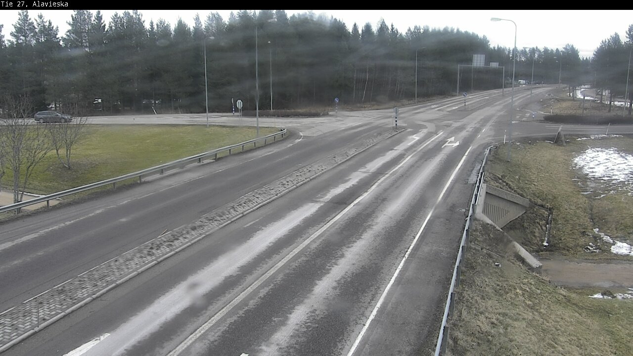 Weather Camera Image Väg 27 Alavieska, Ylivieska, Pohjois-Pohjanmaa