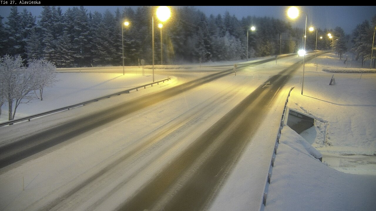 Weather Camera Image Road 27 Alavieska, Ylivieska, Pohjois-Pohjanmaa