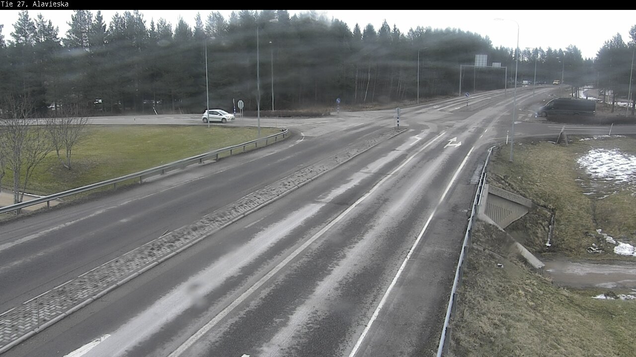 Weather Camera Image Väg 27 Alavieska, Ylivieska, Pohjois-Pohjanmaa