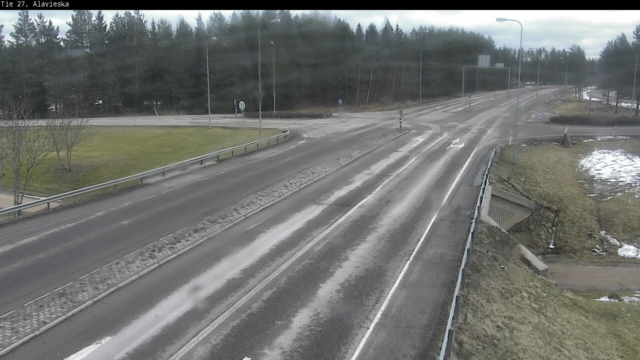Weather Camera Image Väg 27 Alavieska, Ylivieska, Pohjois-Pohjanmaa