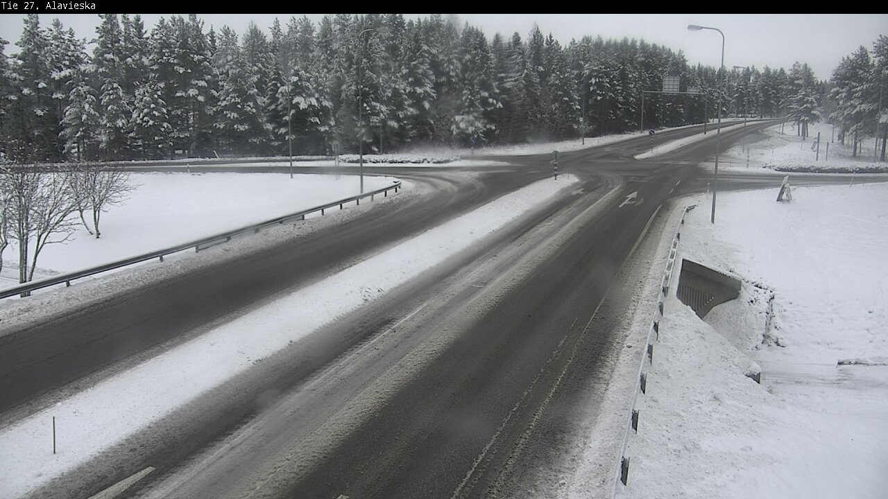 Weather Camera Image Road 27 Alavieska, Ylivieska, Pohjois-Pohjanmaa