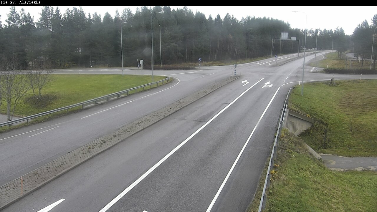 Weather Camera Image Väg 27 Alavieska, Ylivieska, Pohjois-Pohjanmaa