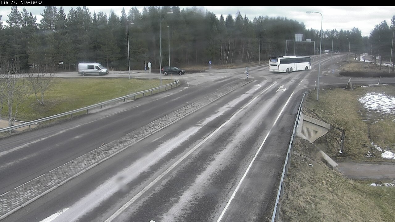 Weather Camera Image Väg 27 Alavieska, Ylivieska, Pohjois-Pohjanmaa