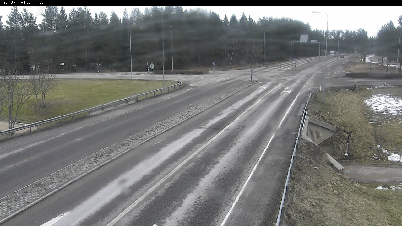 Weather Camera Image Väg 27 Alavieska, Ylivieska, Pohjois-Pohjanmaa