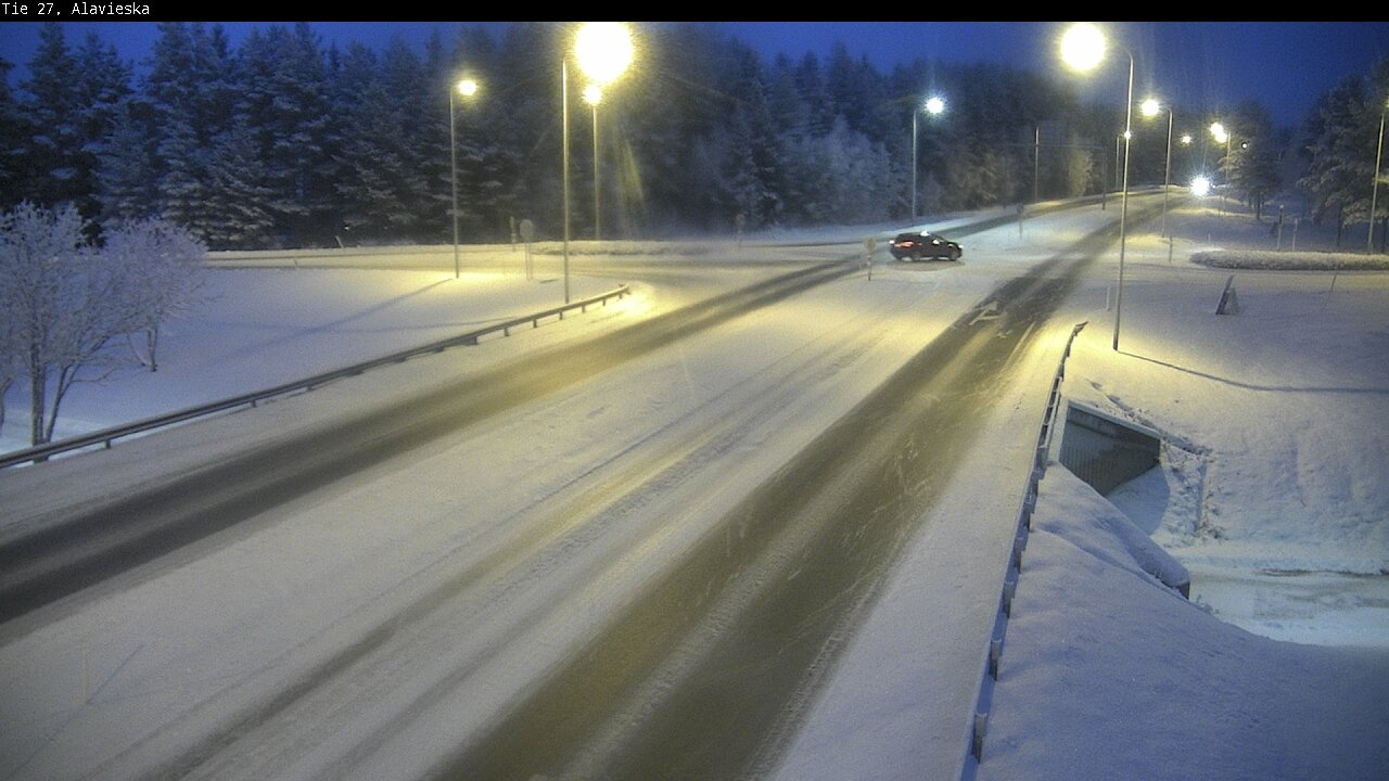 Weather Camera Image Road 27 Alavieska, Ylivieska, Pohjois-Pohjanmaa